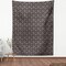 Ambesonne Skull Fabric by the Yard, Grunge Scary Skulls Sketchy Graveyard Death Evil Face Horror Theme Design, Decorative Fabric for Upholstery and Home Accents, 5 Yards, Charcoal Grey Tan